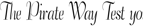 Font : Tango-Condensed-Normal 2 Custom Text : The Pirate Way Test your own text here Click to download or to view this font on a tshirt that can be custom printed in Bali